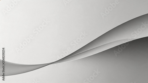Abstract curved lines on gradient background