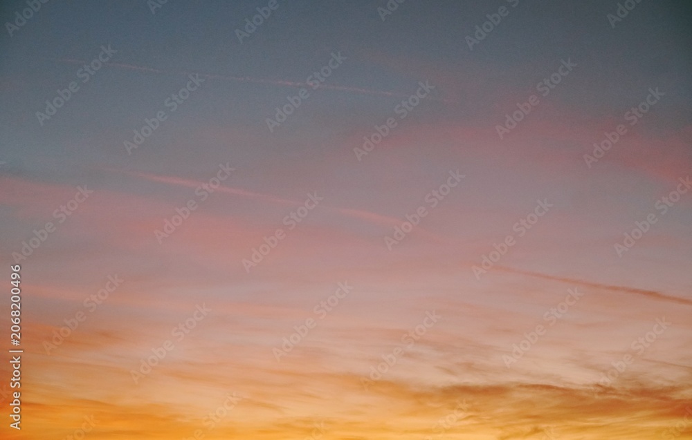 Fototapeta premium Beautiful sky in the morning.
