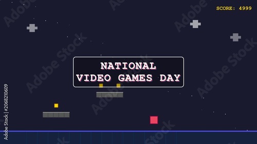 Pixel Art Video Game Celebration 