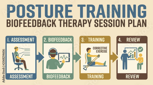 фотографія Posture Training Biofeedback Therapy Session Plan