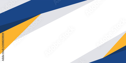 Blue and yellow abstract geometric background vector illustration. Modern creative trendy in vector EPS 10
