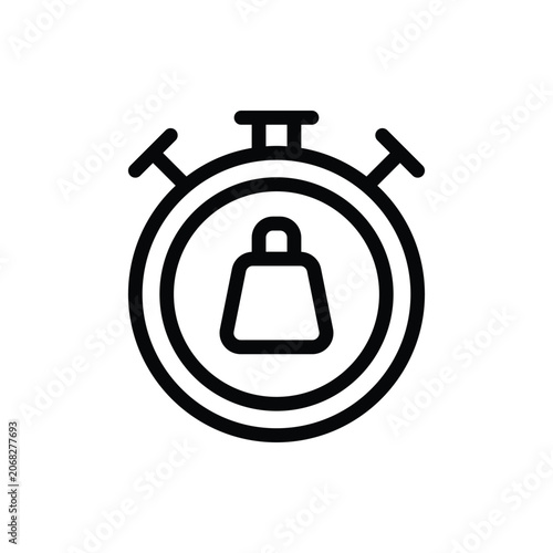 Flash Sale Outline Icon