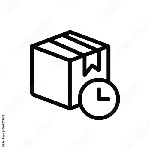 Shipping Outline Icon