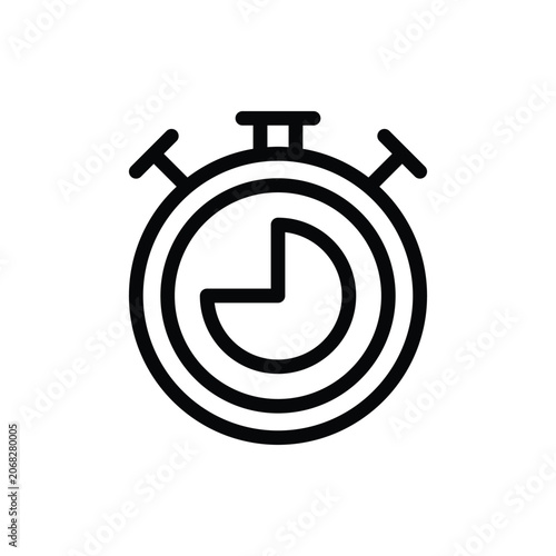 Timer Outline Icon