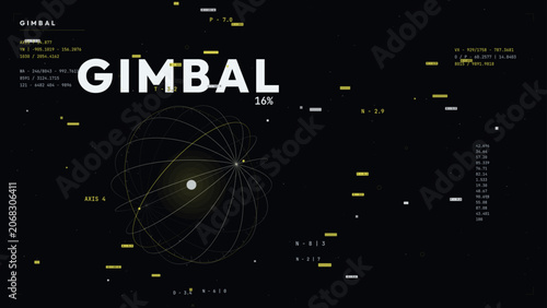 Abstract orange armillary background with cosmic deep space and starry night sky modern astronomy science vector illustration glowing galaxy nebula universe design template for poster banner
