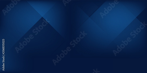 Modern black dark navy blue silver abstract pattern background. Geometric shape. Line triangle angle fold polygon simple