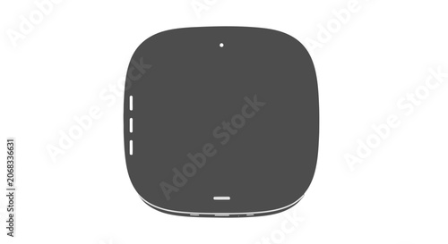 Photos Modern Black Portable Wi-Fi Hotspot Device.