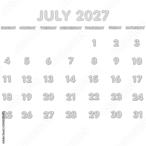 July 2027" Images – Browse 57 Stock Photos, Vectors, and Video | Adobe Stock