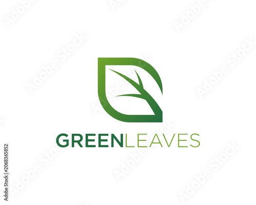 G letter leaf logo