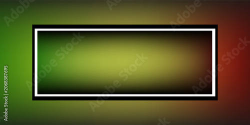 Bild auf Leinwand Modern and popular grunge background with reggae colors: green, yellow, red