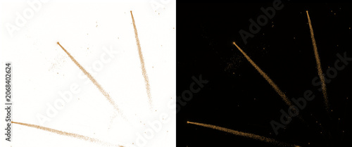 Photography Minimalist incense sticks on contrasting backgrounds, aromatic joss sticks for m