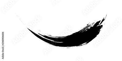 Tablou pe pânză Brush touch material, ink splash, handwritten texture, texture material, rough l