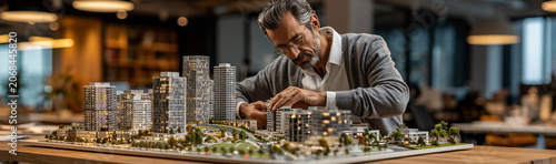 Architect Crafting Urban Vi...