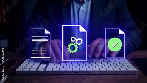 Approval Workflow system streamlining document processing, business validation, authorization routing, operational management and enterprise process execution from submission to approved outcome