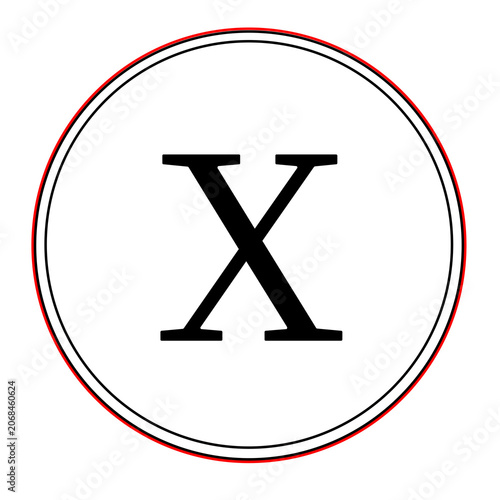 abcd letters pattern design