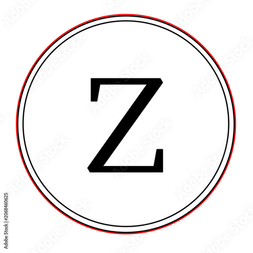 abcd letters pattern design