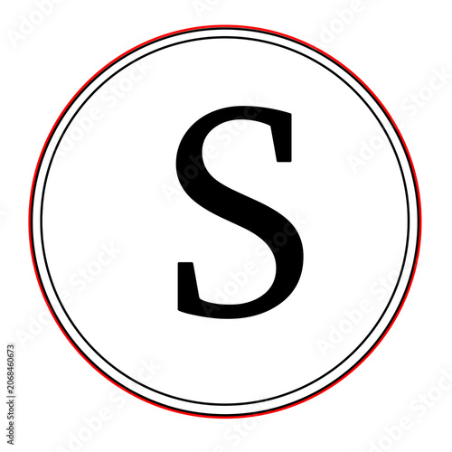 abcd letters pattern design