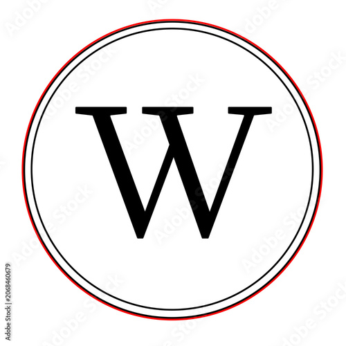 abcd letters pattern design