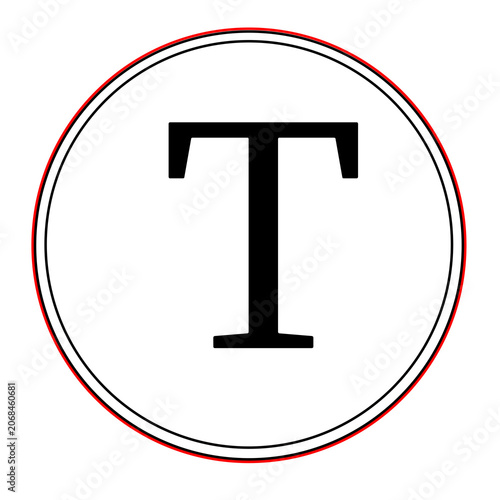 abcd letters pattern design