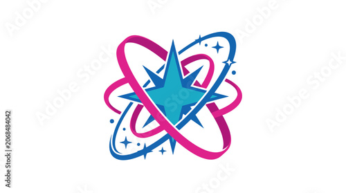 Star Orbital Logo Element