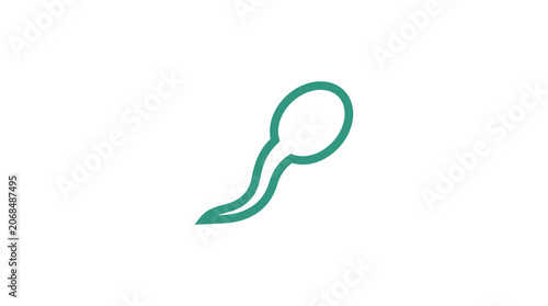 Cuadro en lienzo Sperm Cell Icon