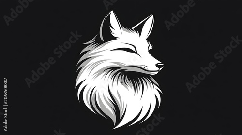 fox head vector