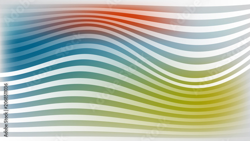 Abstract colorful wavy lines background