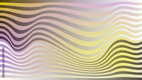 Abstract wavy lines background with colorful pastel gradient pattern