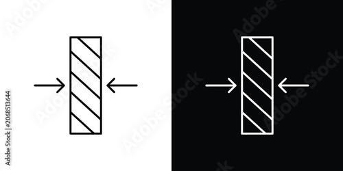 Thickness icon bundle for website projects