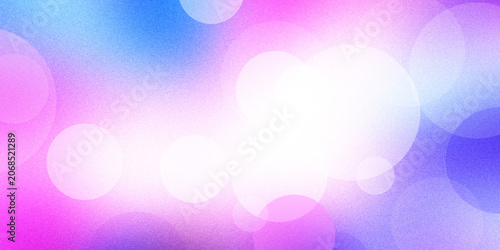 Foto Bright ethereal bokeh circles glowing with soft pastel gradient colors on dreamy artistic background for festive digital design