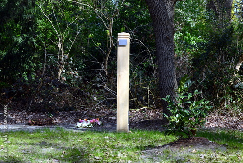 Forest Cemetery in the Village Resse, Lower Saxony