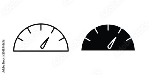 Obraz na płótnie Tachometer icon