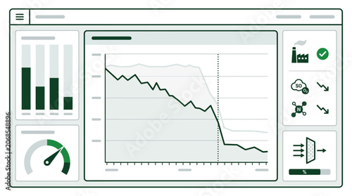 Industrial Emissions Reduction Dashboard with SO2 NOx Pollution Control and Factory Compliance Analytics
