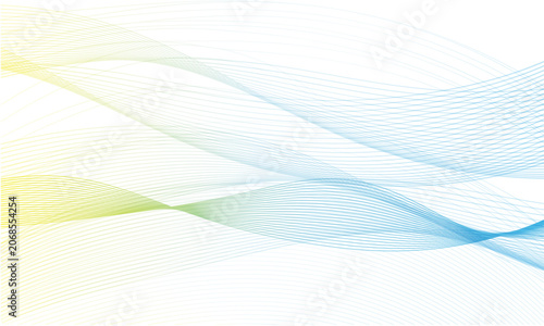 energy stream horizontal backgrounds. blue minimalist line texture Waves. Vector abstract flow wavy banners. Water, stream, Wave Liquid,gradient headers.eps