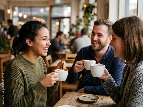 Two women enjoying a casual dining experience together.