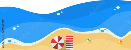 Summer Beach Border