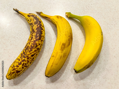 Obraz na plátně Banana Ripeness Stages