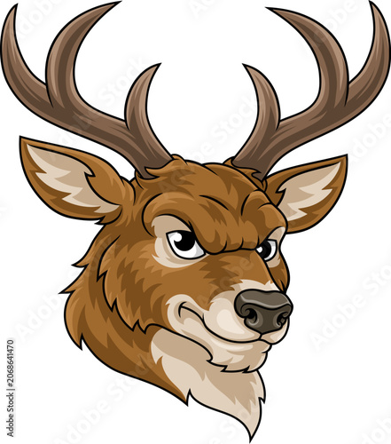 Stag Antlers Deer Sport Tea...