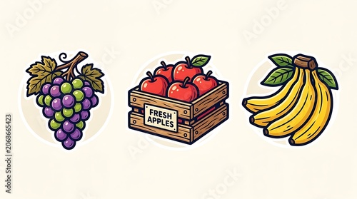 Colorful fruit and vegetable gift baskets with flowers.