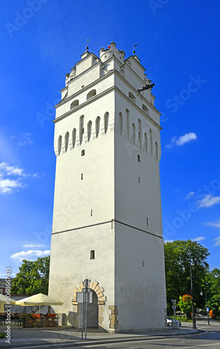 Nysa - Wrocław Gate Tower. Nysa (German: Neisse or Neiße) is a town in southwestern Poland. Nysa is one of the oldest towns in Silesia.