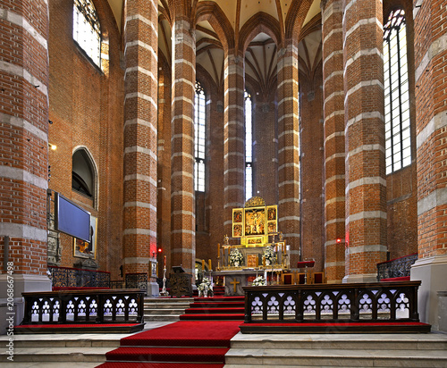 Minor Basilica of St. Agnes and St. James in Nysa, south Poland