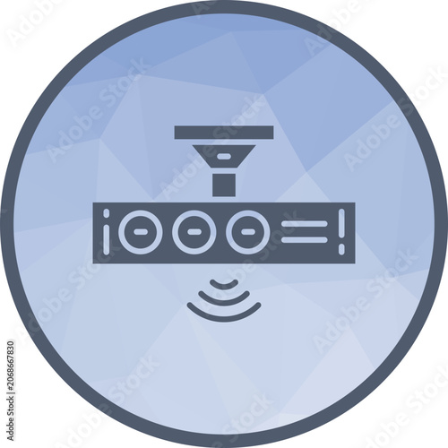 Smart Office Sensor Icon