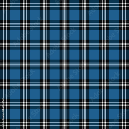 black and blue scottish tartan plaid checkered stripe fashion textile flanel skirt print pattern illustration design background