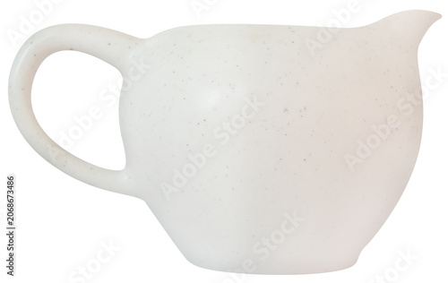 White Ceramic Tea Cup Isolated on Transparent Background PNG