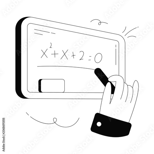Mathematics vector illustration Eps 10 File     
