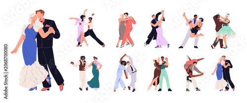 Fotografie Couple dance set