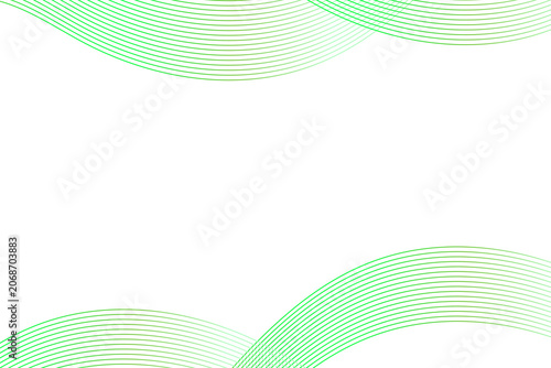 A cyber-green frame with beautifully intersecting curves. Futuristic, digital-style border elements.ver.1