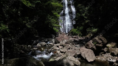 Spectacular Aerial Drone Footage of Yaken Falls, Hidden Waterfall Gem in Kyushu, Japan