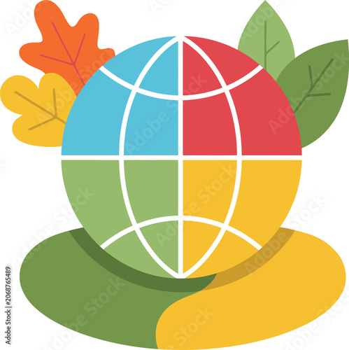 Cuadro en lienzo Adobe Illustrator Artwork