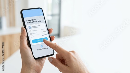 Automated invoice payment system for digital finance solutions
